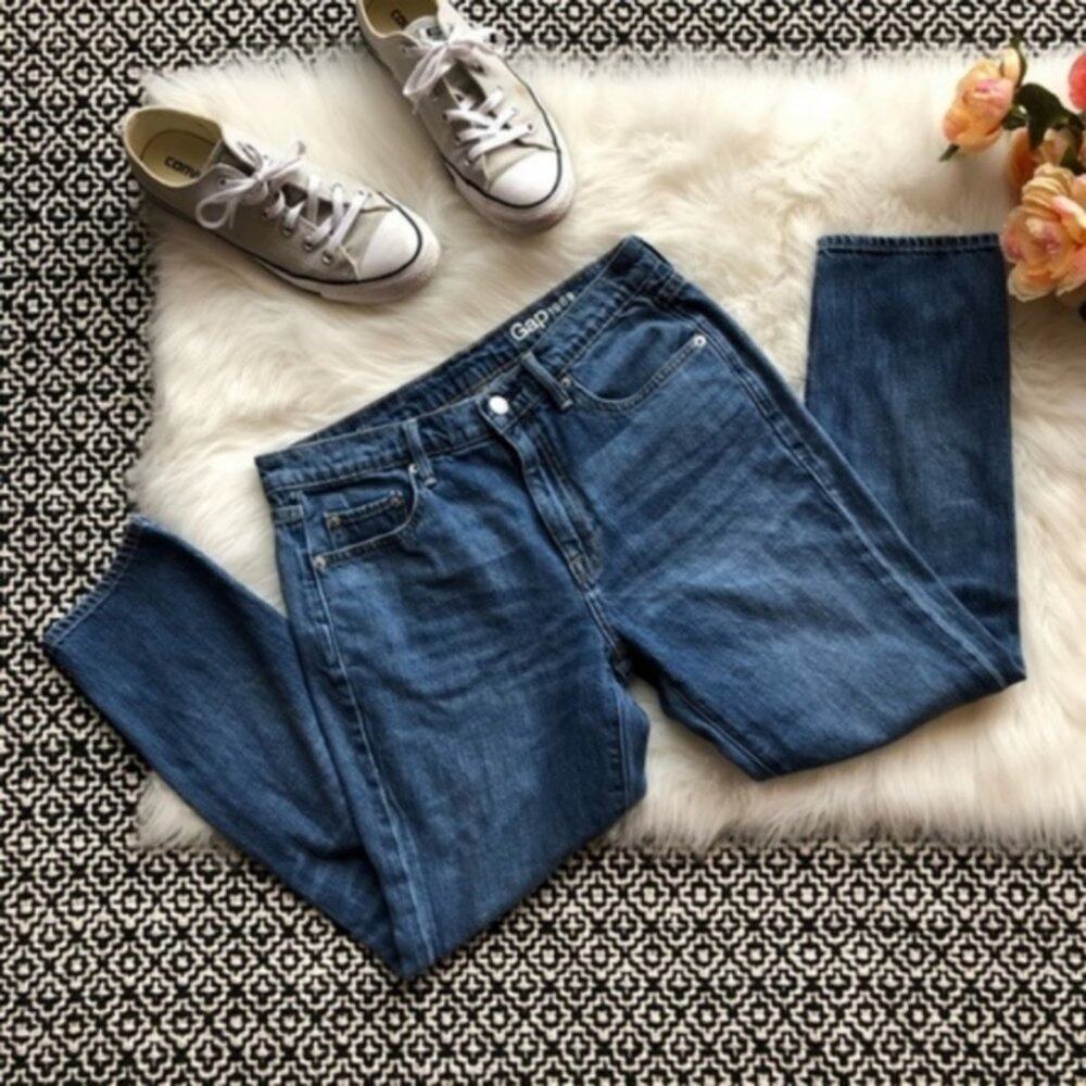 GAP 27r Original Slouchy Jeans Medium Indigo Wash